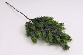 konár jedlička poprášená 63 cm