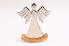 anjel kovový 21 x 18 cm