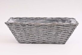 obal hrantík prútený s fóliou 14 x 45 x 16 cm