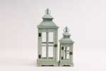 lampáš drevený 53 x 21 40 x 14 cm, set