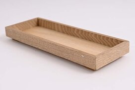 podnos drevený 2 x 11 x 30 cm